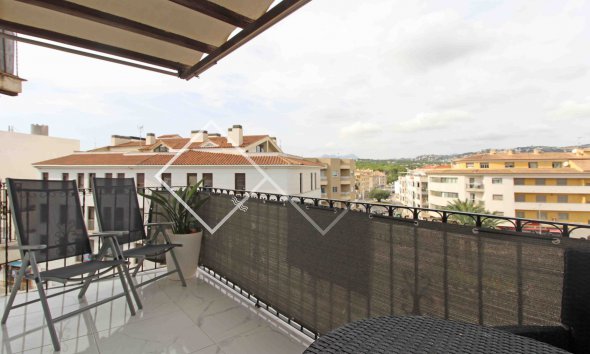 town views - Spotless apartment for sale in the centre of Moraira