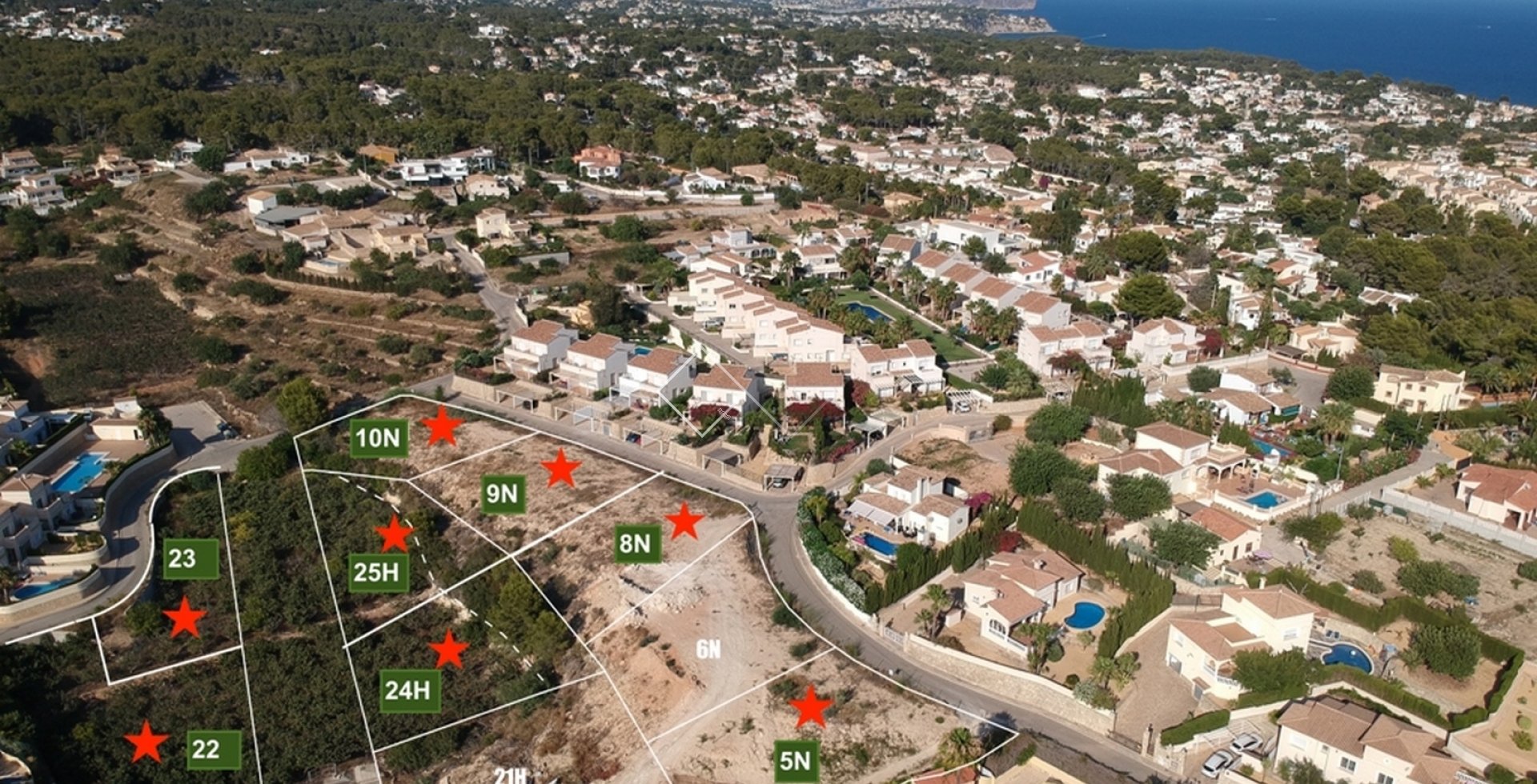 Package deal: 5 building plots for sale in Gran Sol, Calpe