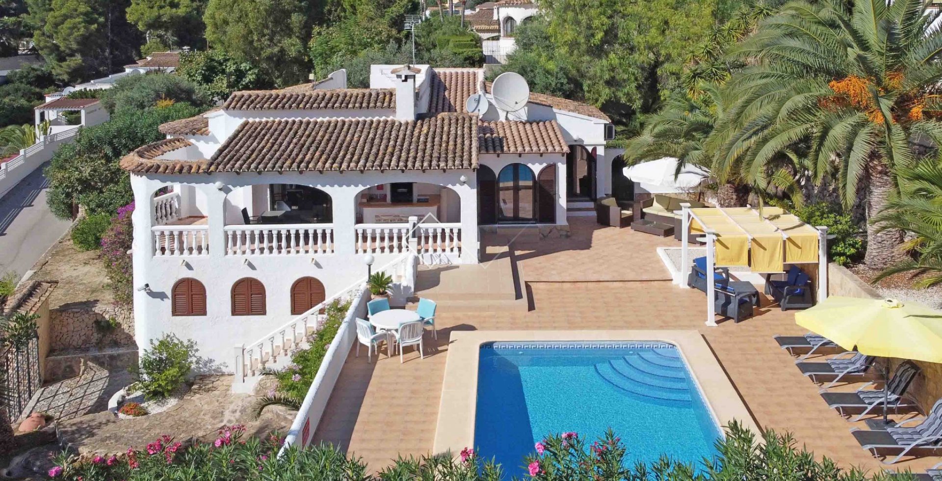 Preciosa villa con licencia turística en venta en Benissa