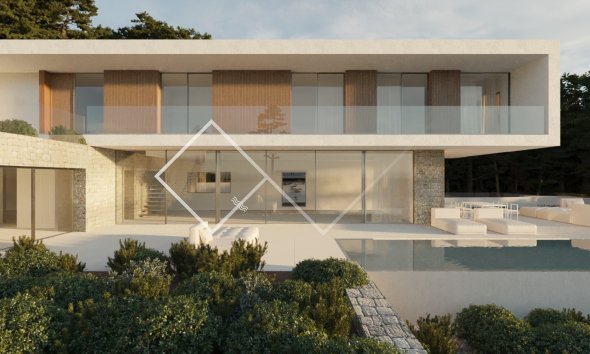 project - Luxueuze moderne zeezicht villa te koop in Moraira