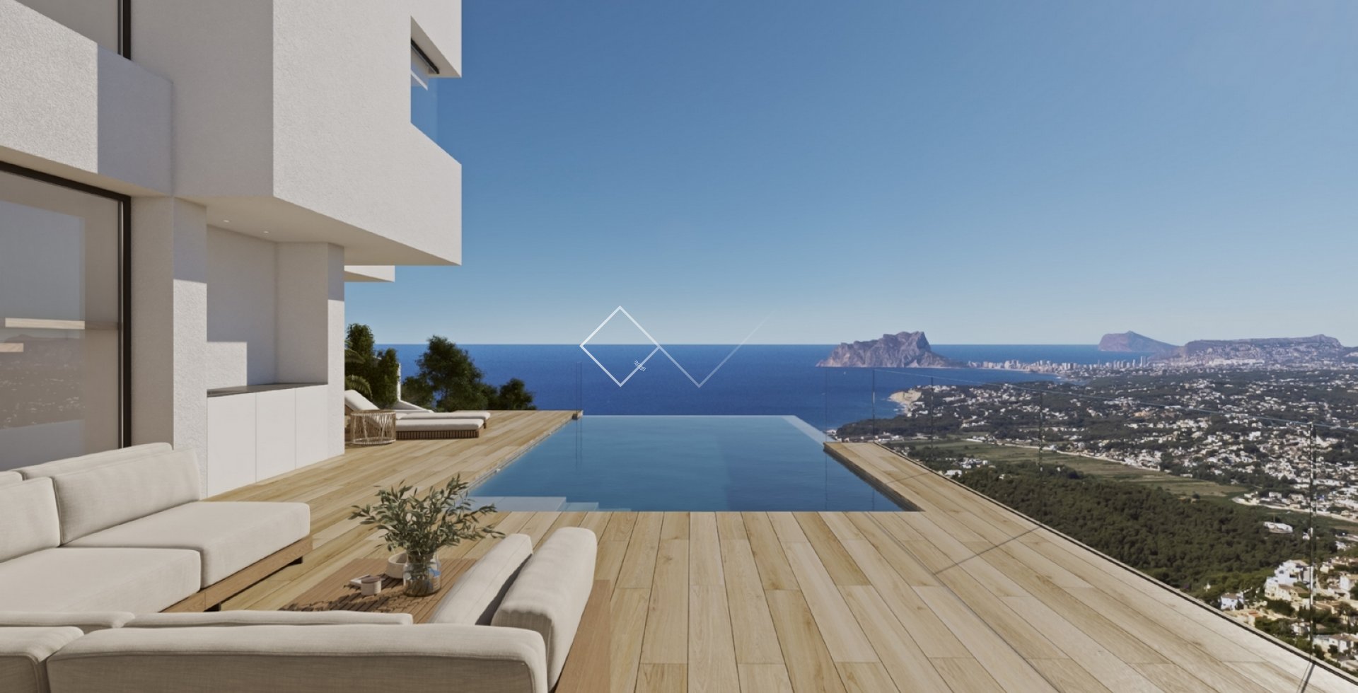 Prächtige moderne Villa mit Meerblick zu verkaufen in Benitachell, Cumbre del Sol