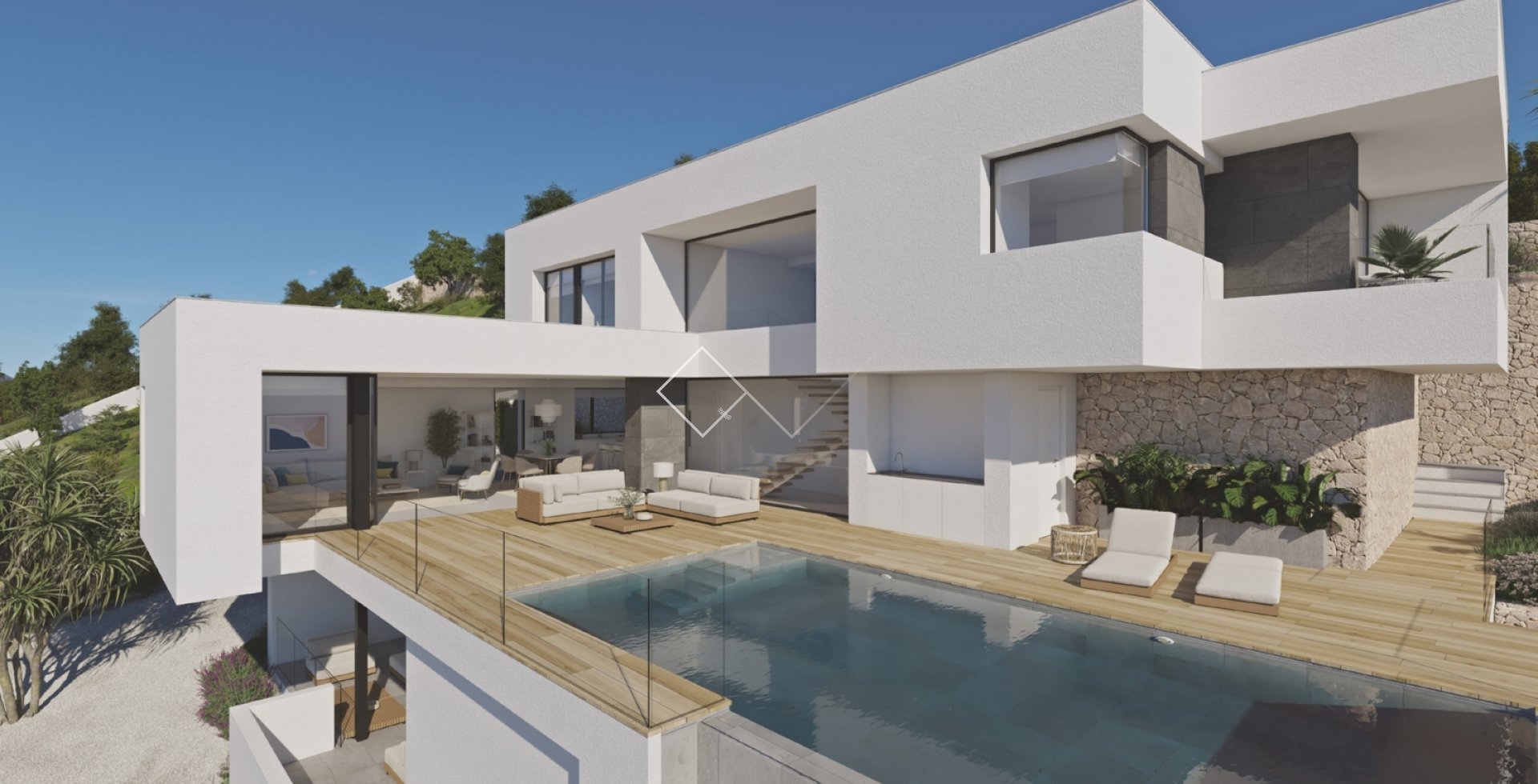 Villa Karma - Prachtige moderne villa met zeezicht te koop in Benitachell, Cumbre del Sol