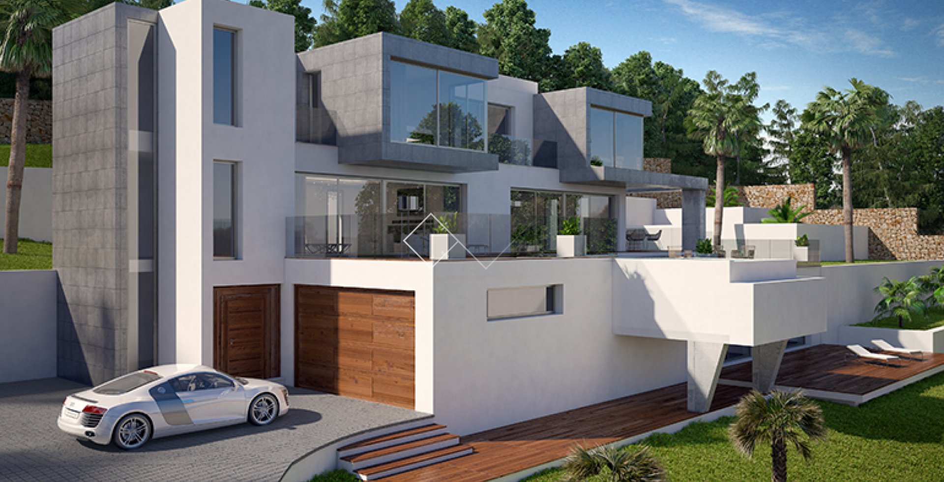 Super de luxe sea view villa for sale in Calpe