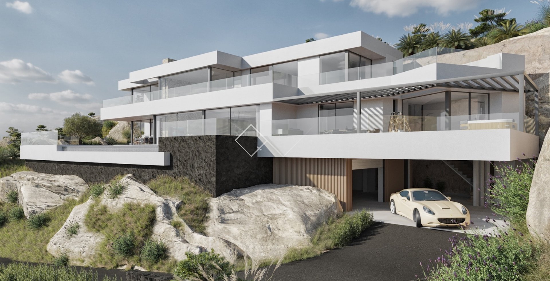 Luxus Meerblick Villa zu verkaufen in Altea, Top Qualität