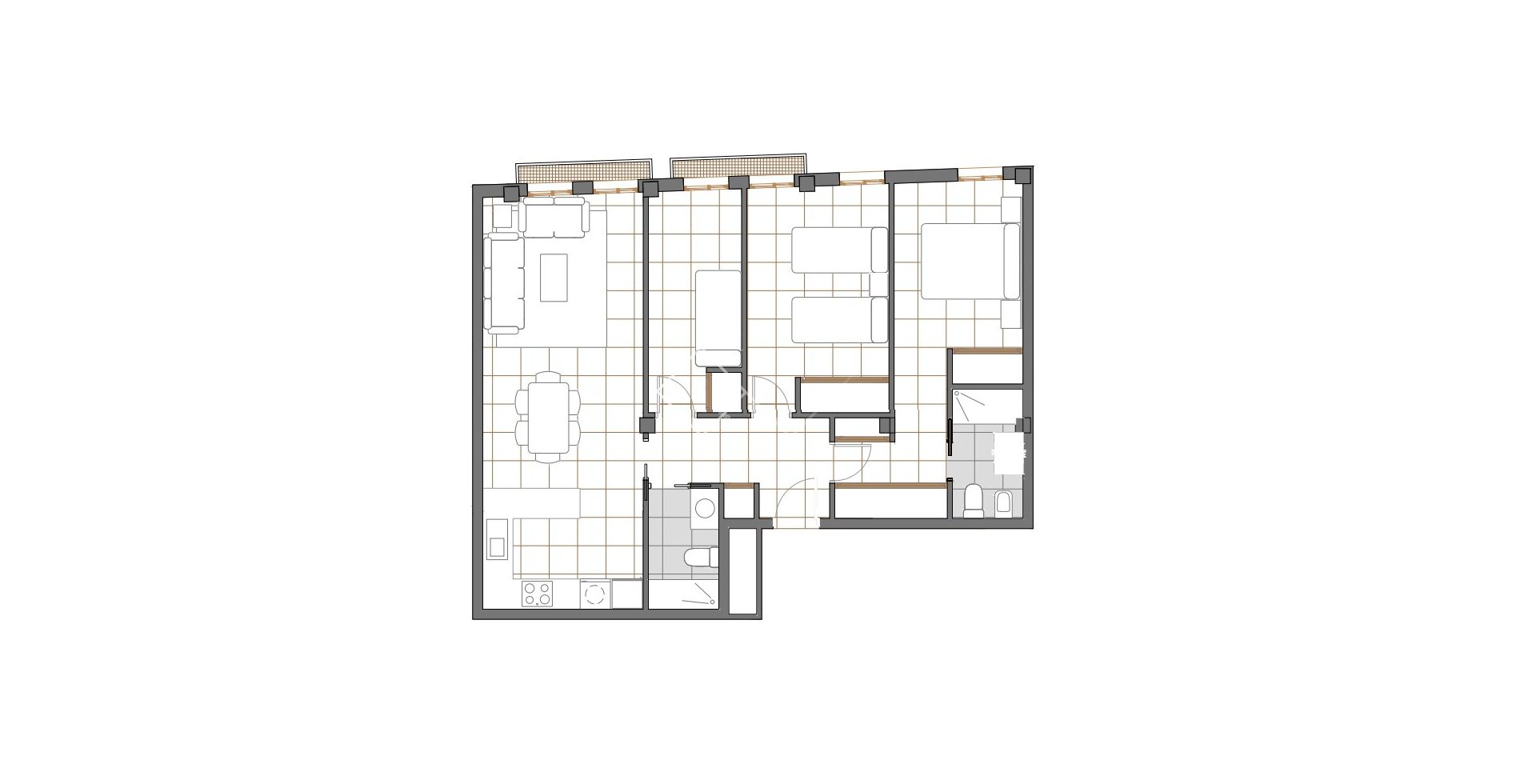 New build - Apartment / Flat - Moraira - Centrum