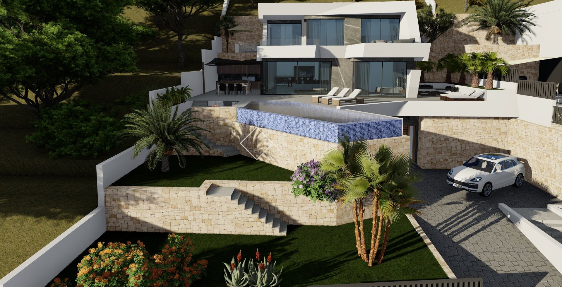 Modern design villa for sale in Calpe, Maryvilla
