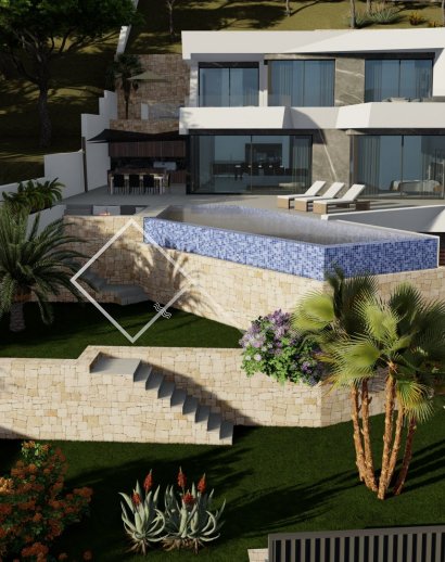 Modern design villa for sale in Calpe, Maryvilla