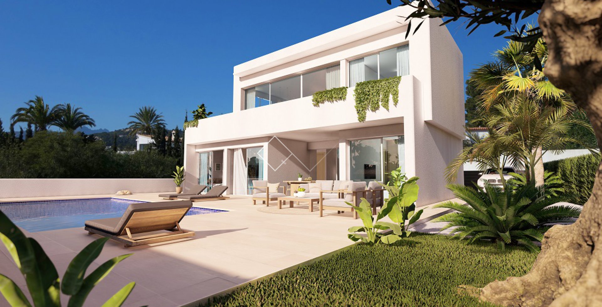 Gloednieuwe zeezicht villa te koop in Benissa - Gereed zomer 2023