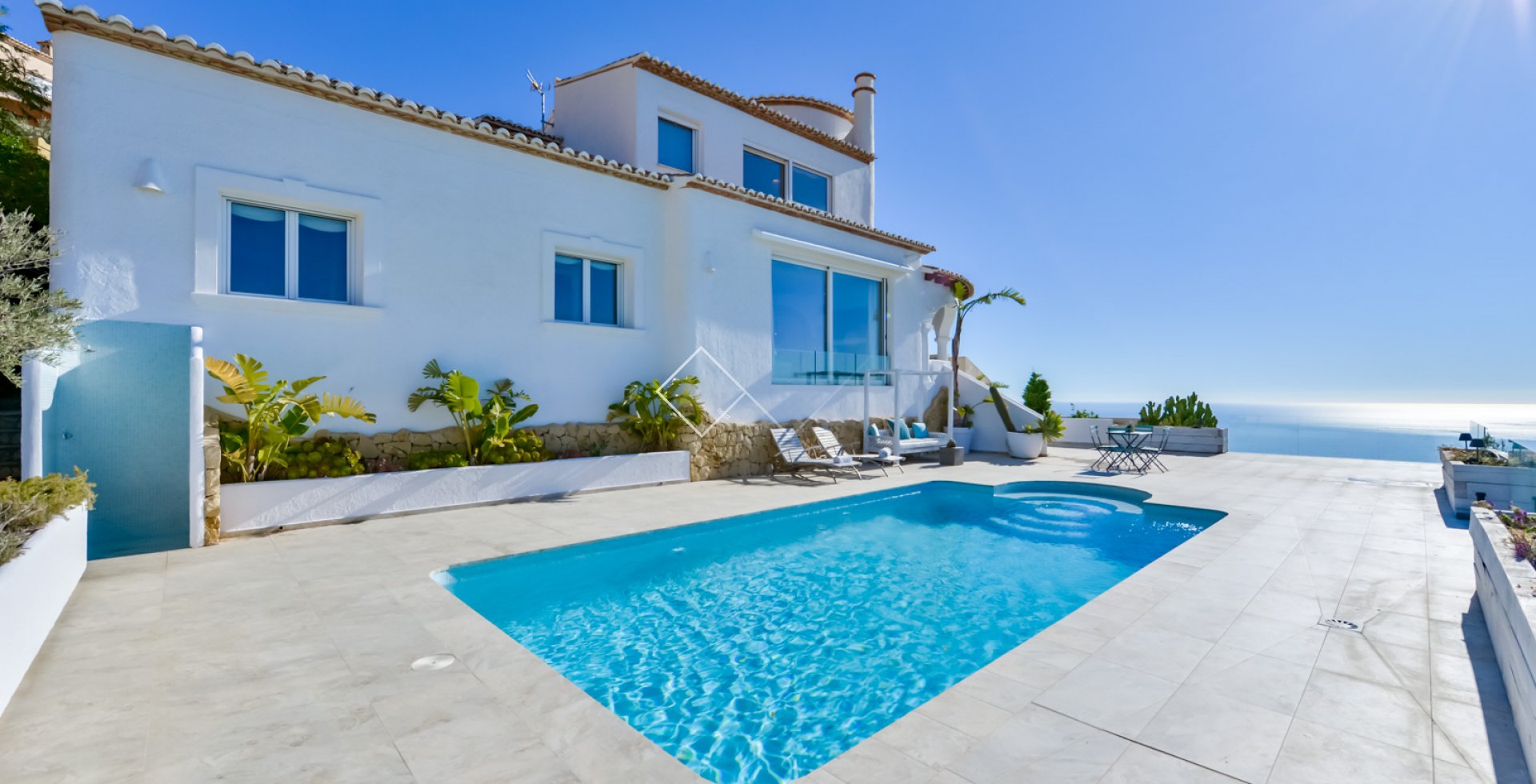 Wunderschön gestaltete Villa mit herrlichem Meerblick in Altea Hills zu verkaufen