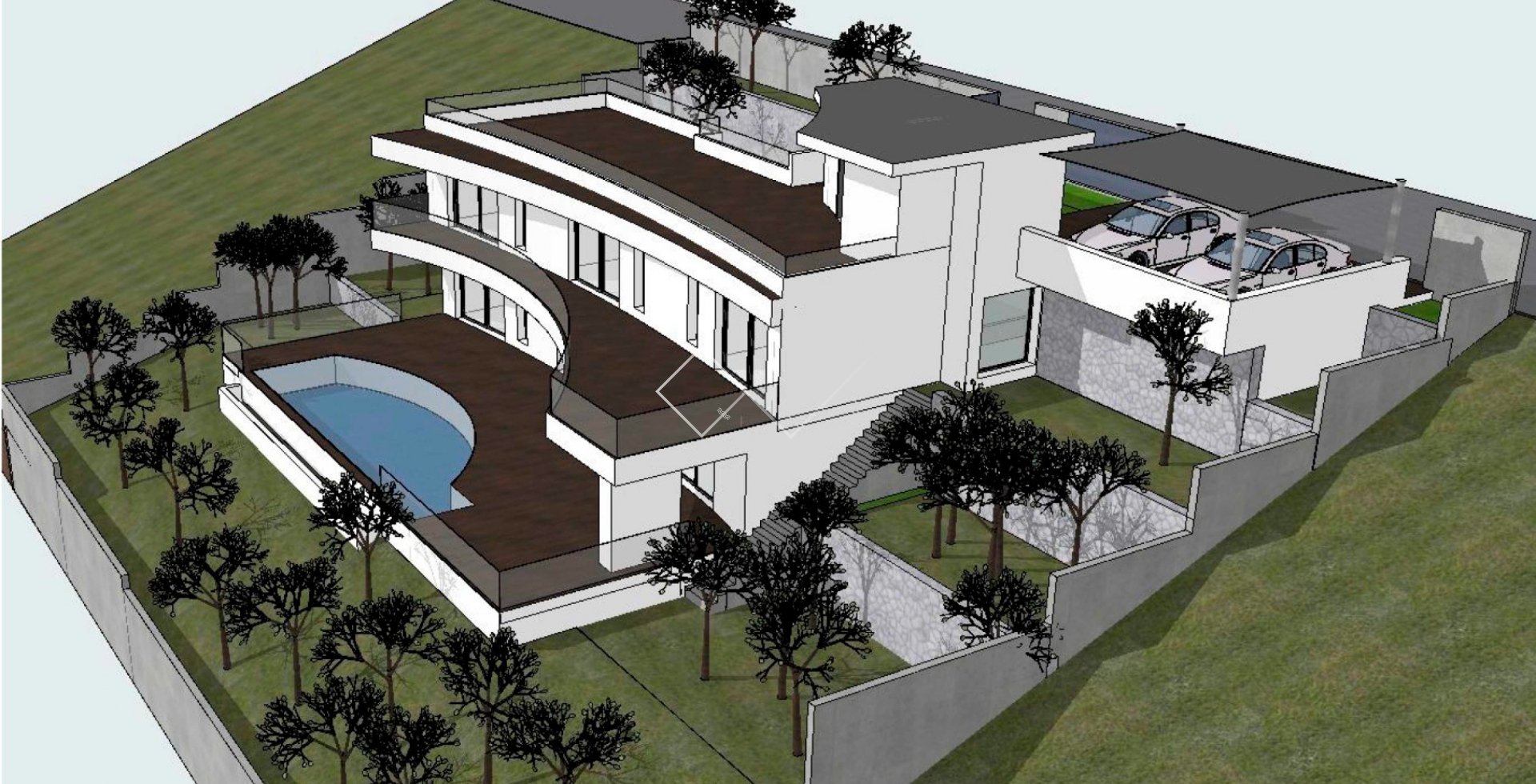 New build - Villa - Calpe - Empedrola