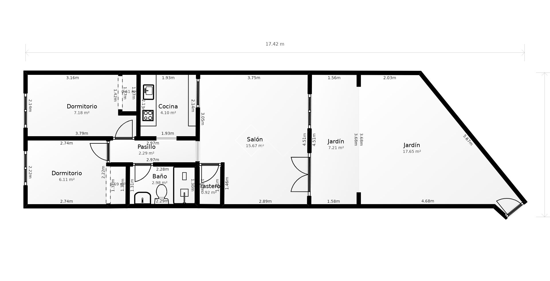  - Apartment / Flat - Lliber - Centro