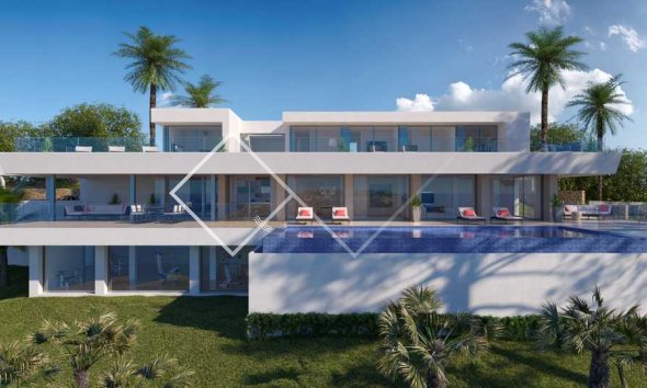3 floor villa - Giant new build villa for sale, Benitachell