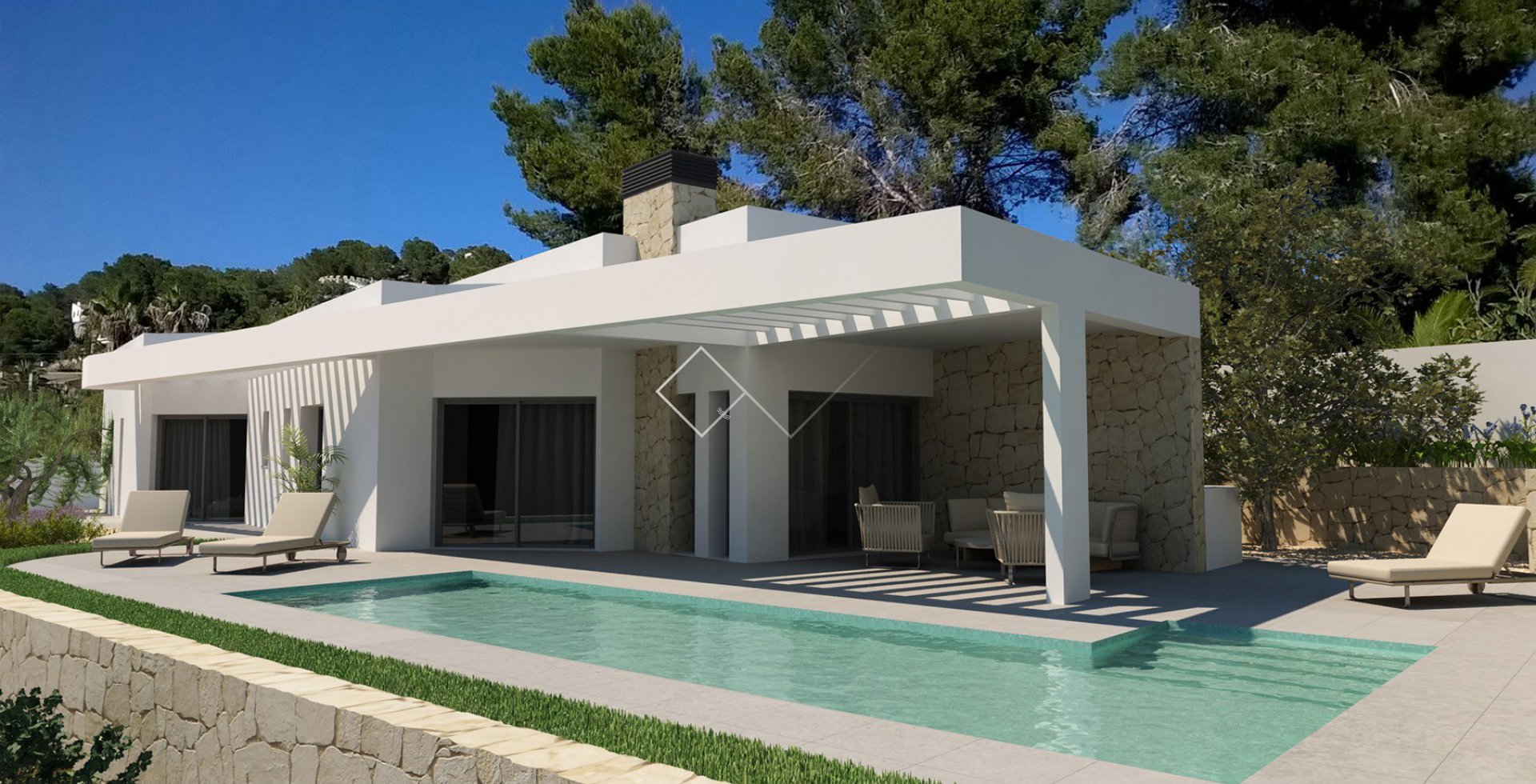 modern villa for sale close to Moraira