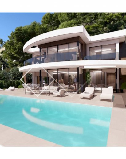 Moderne luxe villa te koop in Moraira, Benimeit