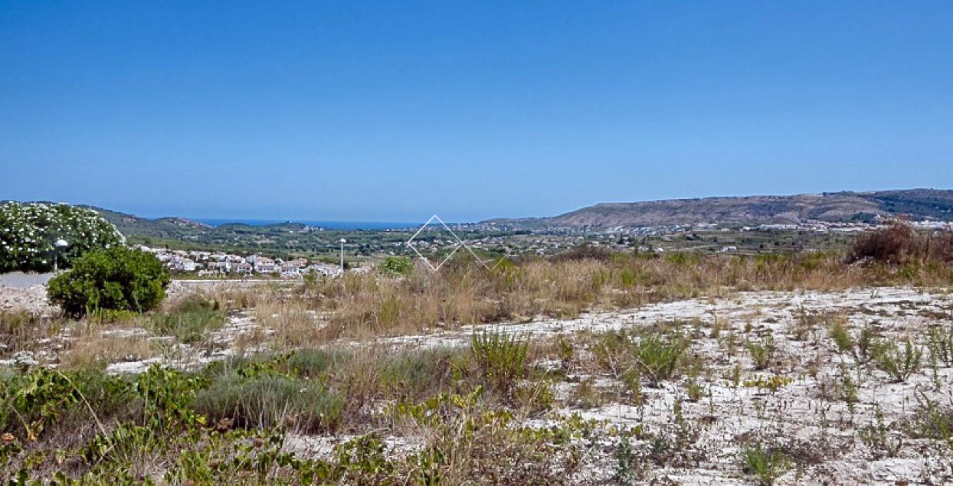 vistas - Moderna villa de una sola planta con vistas al mar en Los Molinos, Benitachell