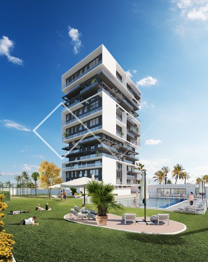 sunrise tower - New sea view apartments for sale in Calpe