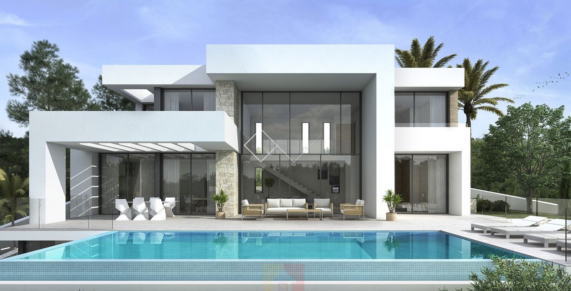 Moderne Design-Villa zu verkaufen in Solpark, Moraira