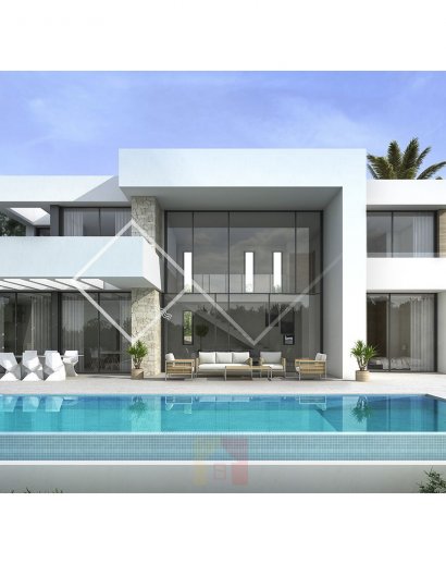 Modern design villa for sale in Solpark, Moraira