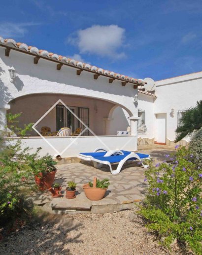 Entrance - Nice villa for sale on Cumbre del Sol, Benitachell
