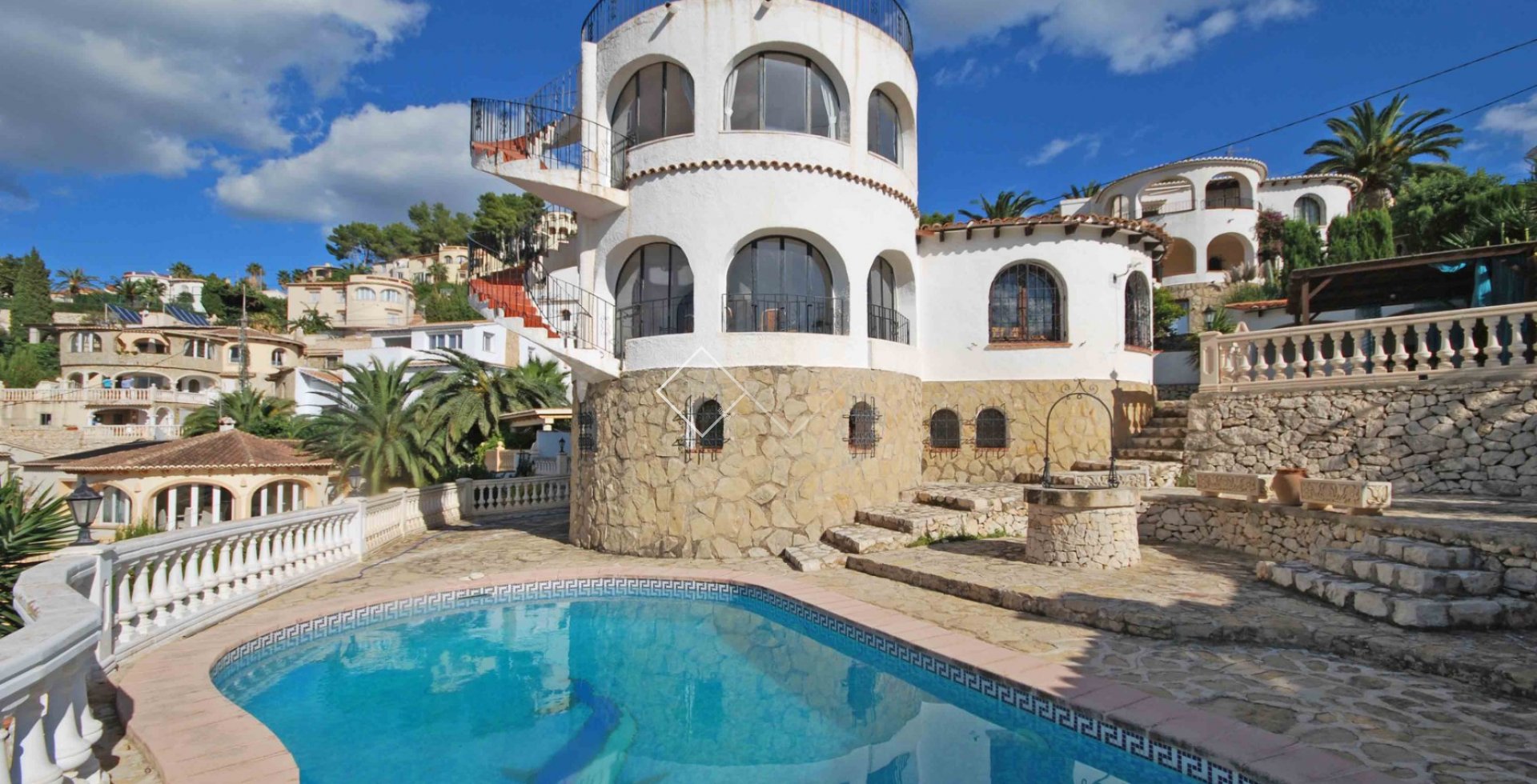 Zwembad - Typische Montemar-villa te koop, Benissa Costa