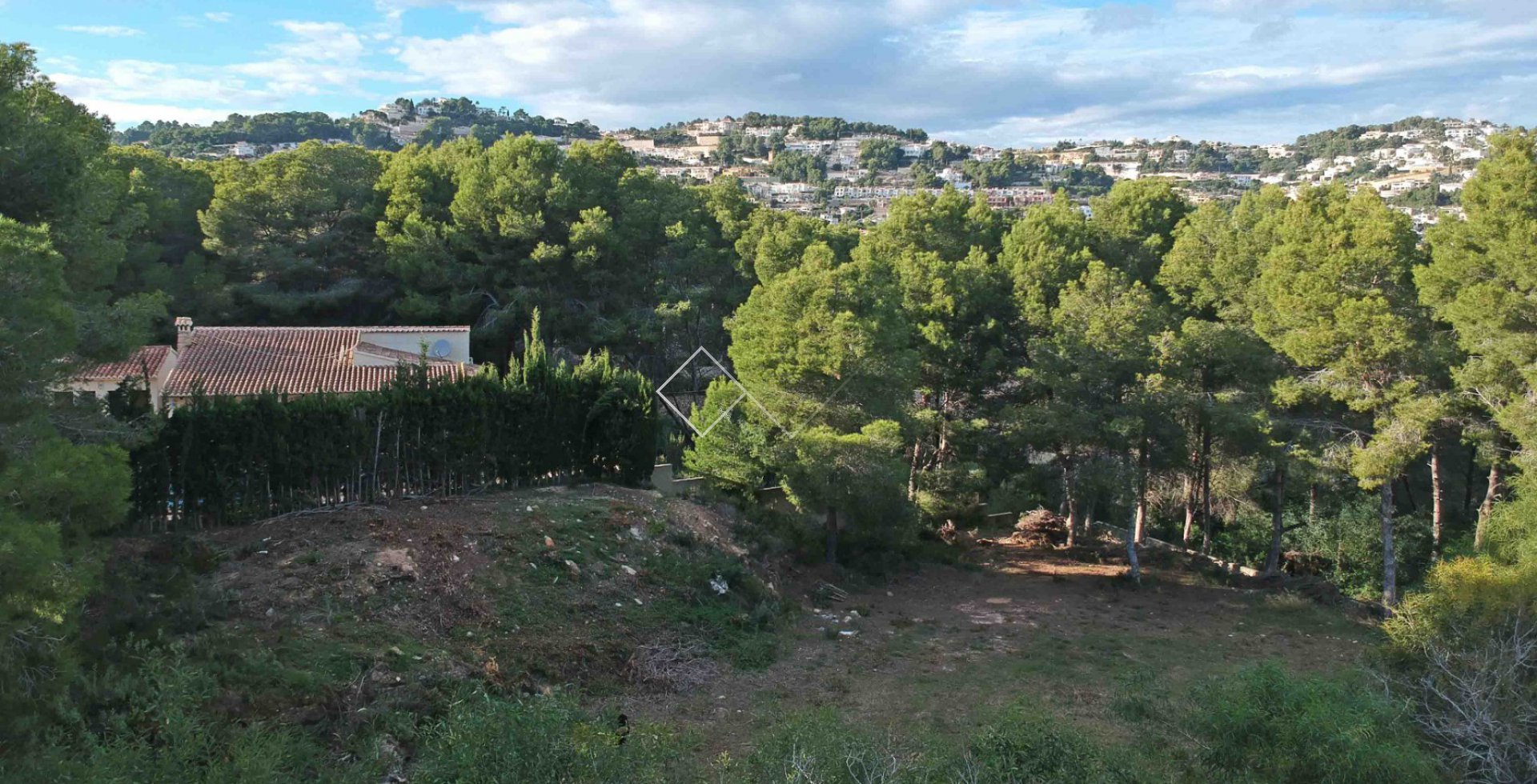 large building plot for sale in Moraira