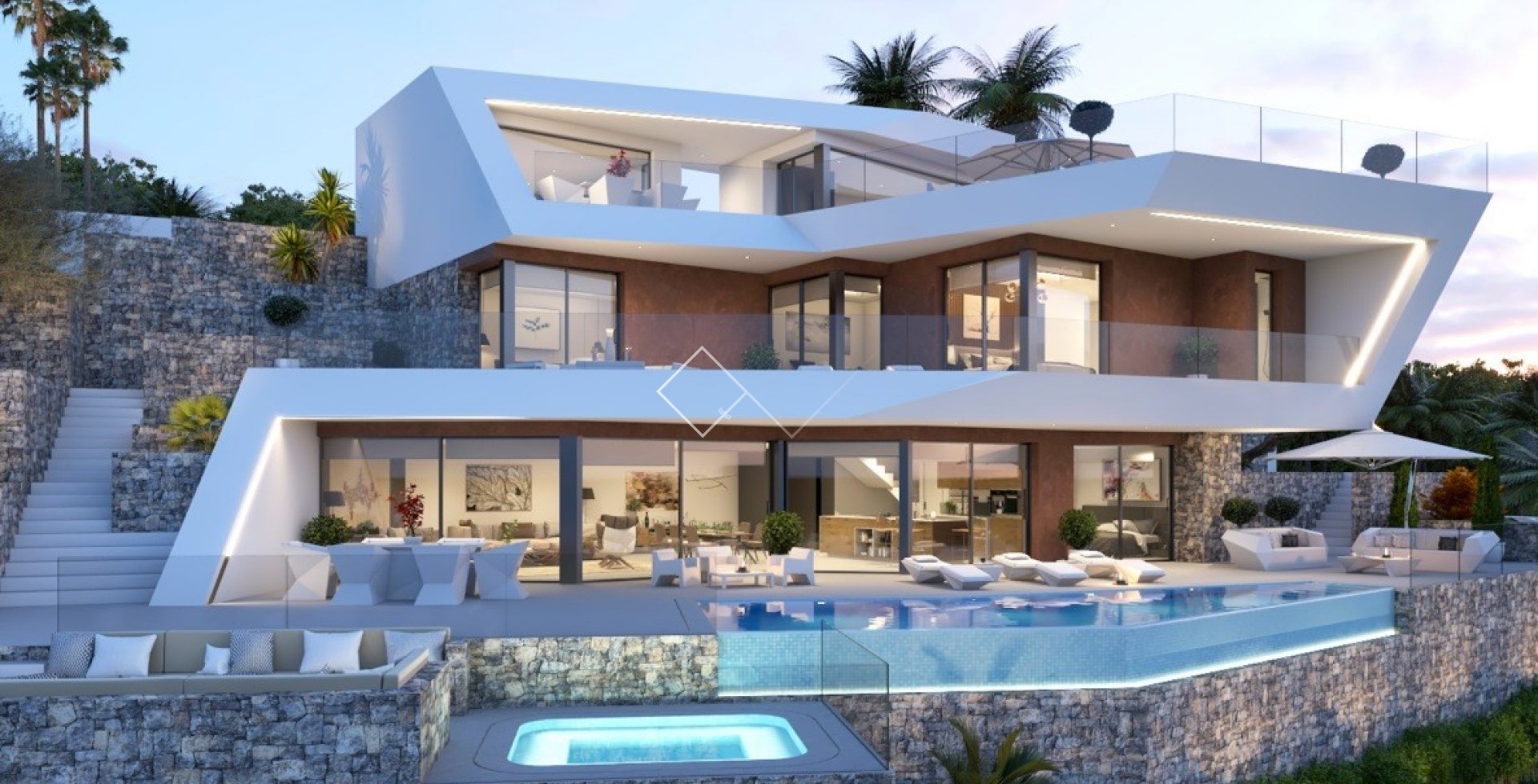 villa de design - Une villa moderne pour construir à Benissa vue mer