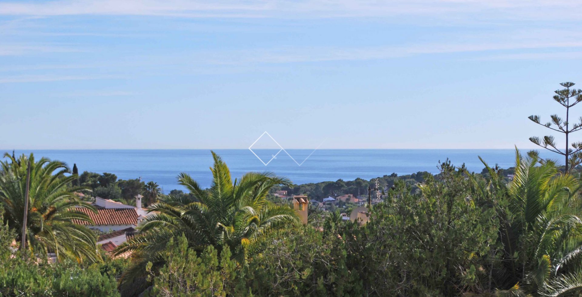 Vistas al mar - Hermosa villa con vista al mar en venta en Benimeit, Moraira