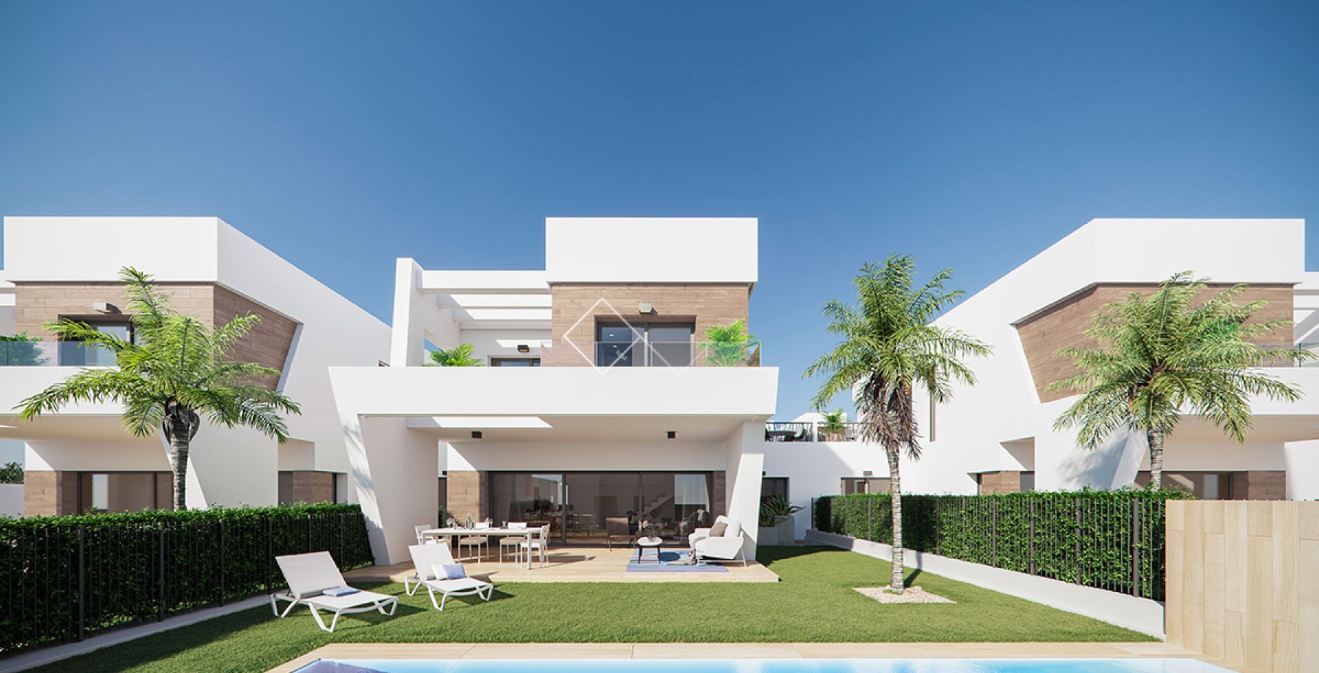  New build sea view villas for sale in Finestrat Benidorm