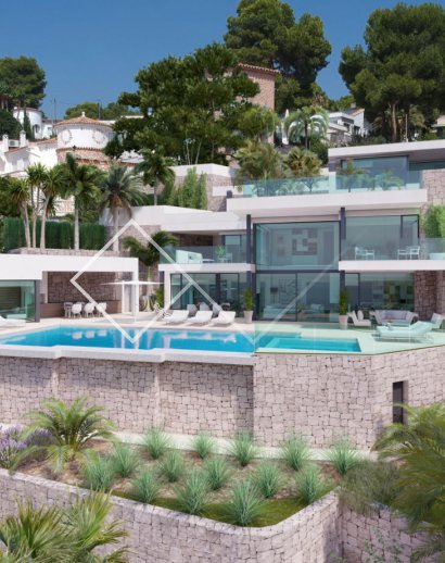 immense luxe villa - Moderne villa de luxe te bouwen in Benissa