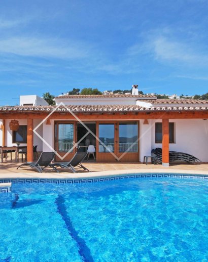 piscine villa - villa parfait un etage Benimeit Moraira