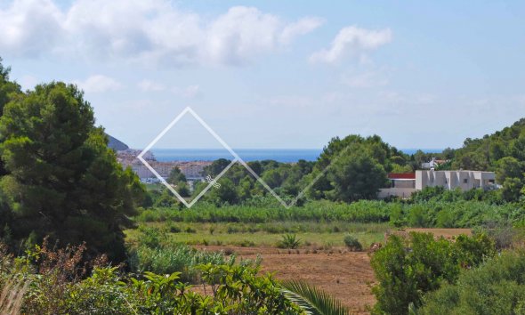 open sea views -  Unique sea view villa with own vineyard in Moraira