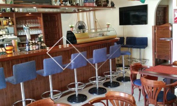 interieur - Te koop bar in Benissa kust