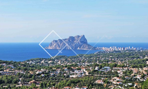 -Panorama-Meerblick peñon schöne Luxusvilla mit spektakulärem Panorama-Meerblick, zu verkaufen in Benimeit, Moraira