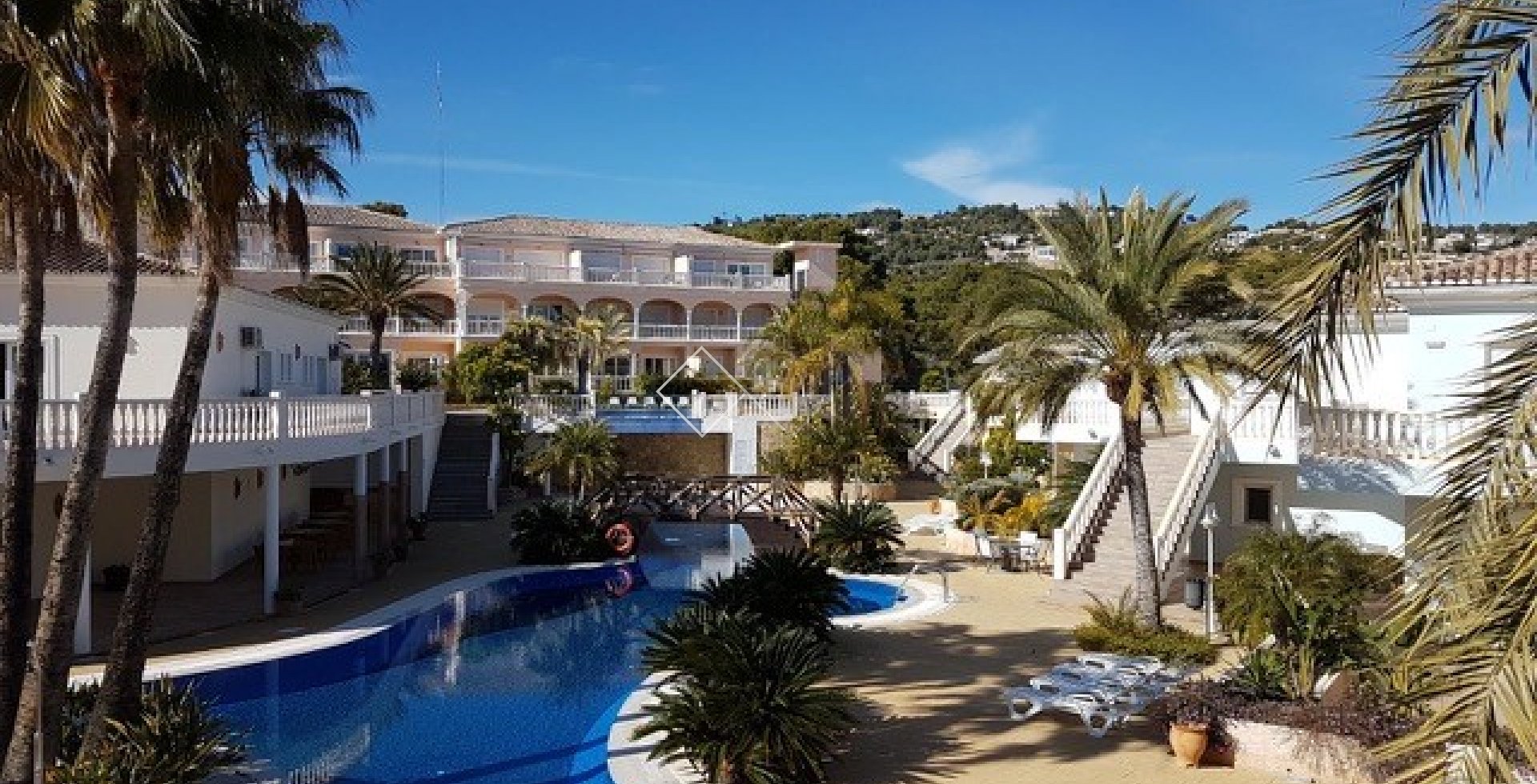 the complex -   Lovely apartment for sale in Benissa, only 800m from the beach