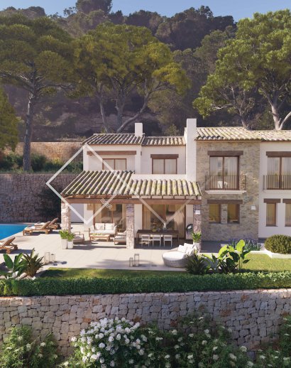nieuwbouw -Grote elegante nieuwbouw villa in El Piver, Javea