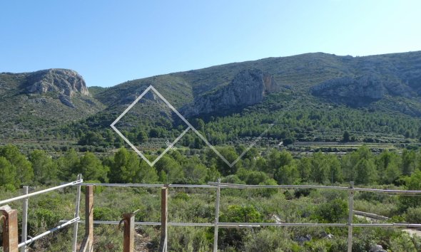 uitzicht - nieuwbouw villa te koop in Pedreguer