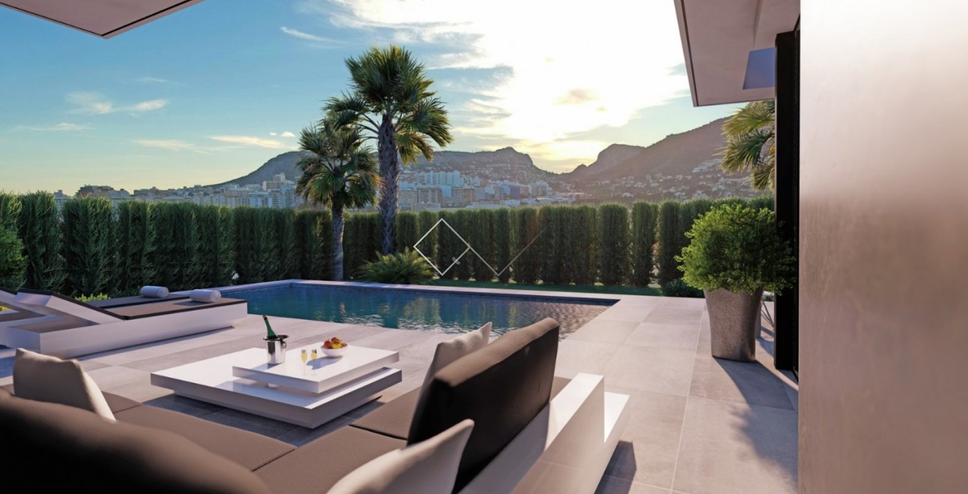Mountain views - Stunning modern new build villa in Calpe