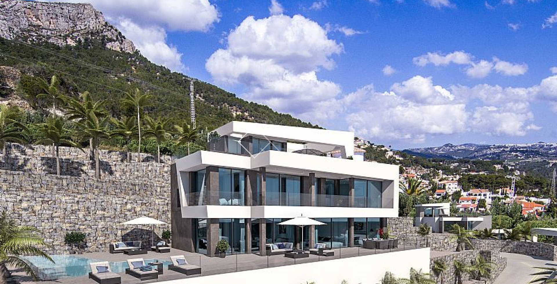 new construction 6 villas sea views Olta Calpe