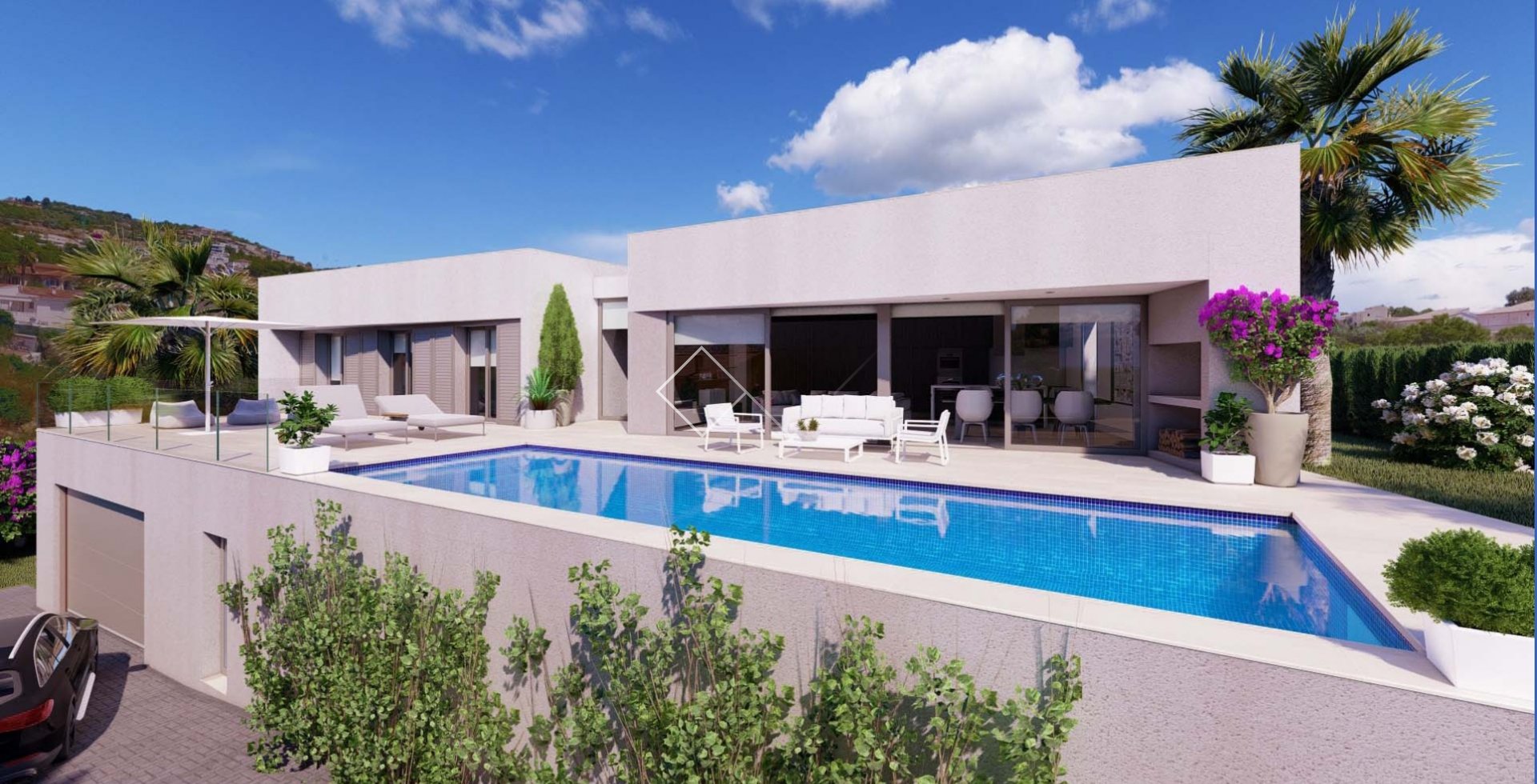 Projet de nouvelle villa de design moderne à Gran Sol, Calpe