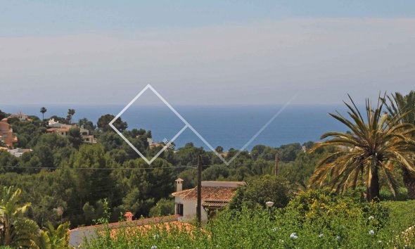 vue sur la mer - Belle villa avec vue mer près du golf à vendre en Benissa