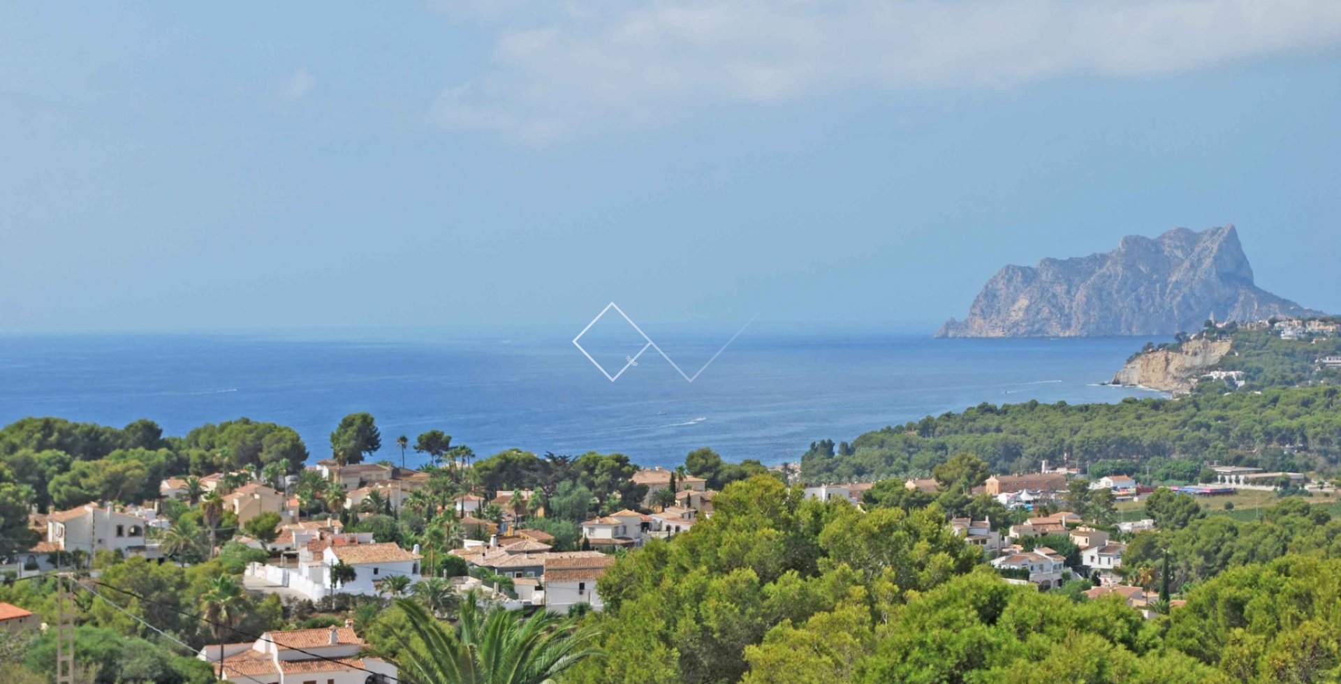 vistas - Villa con vistas al mar en venta en Paichi, Moraira