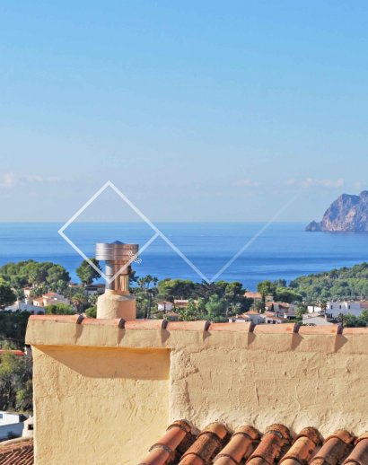sea views - ​Lovely attached house for sale in Paichi, Moraira
