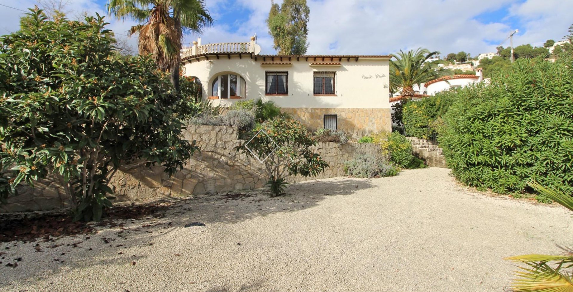 toegang tot de villa - Vrijstaande villa te koop in Benissa, Montemar