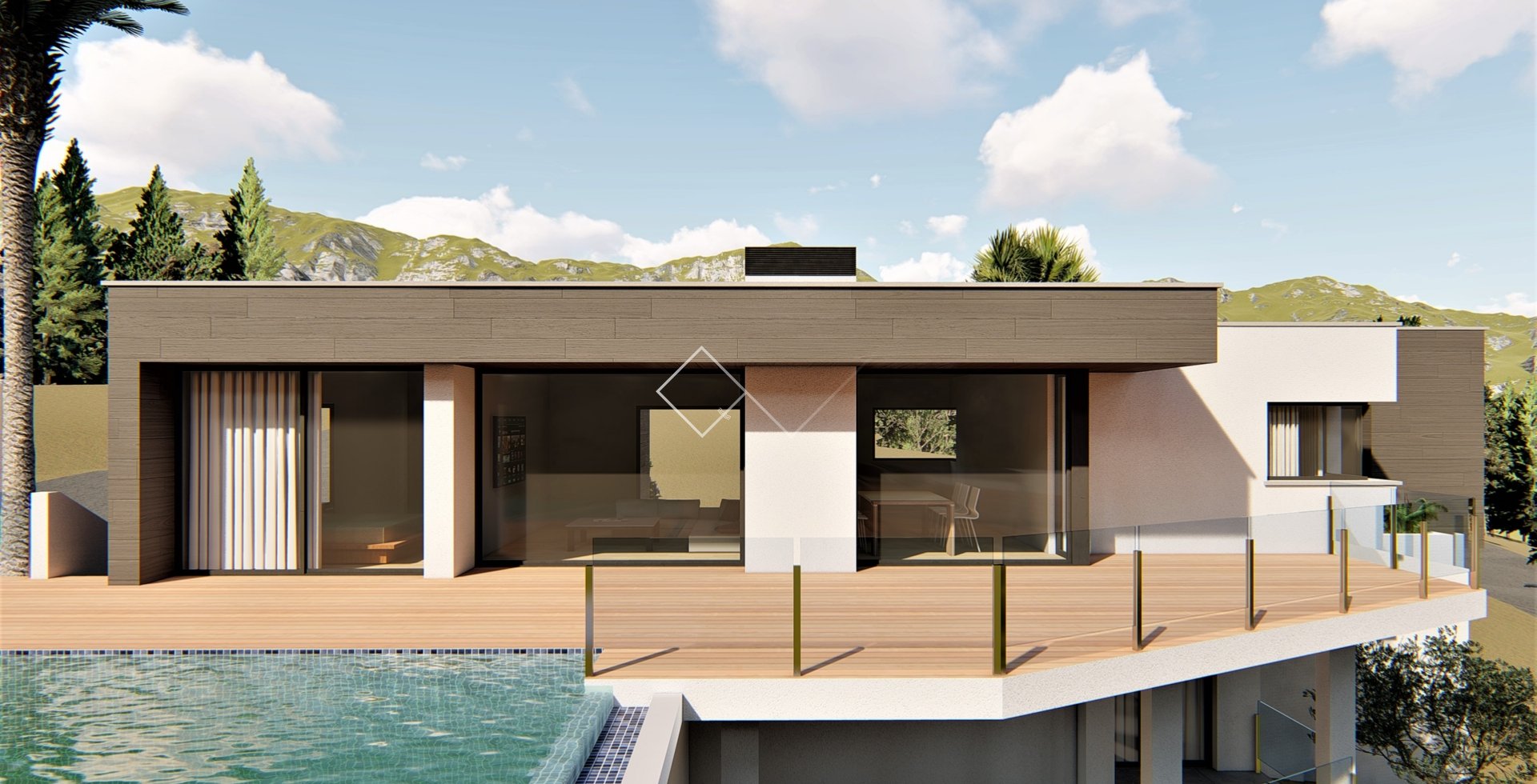 design villa - Project for modern sea view villa in Benitachell