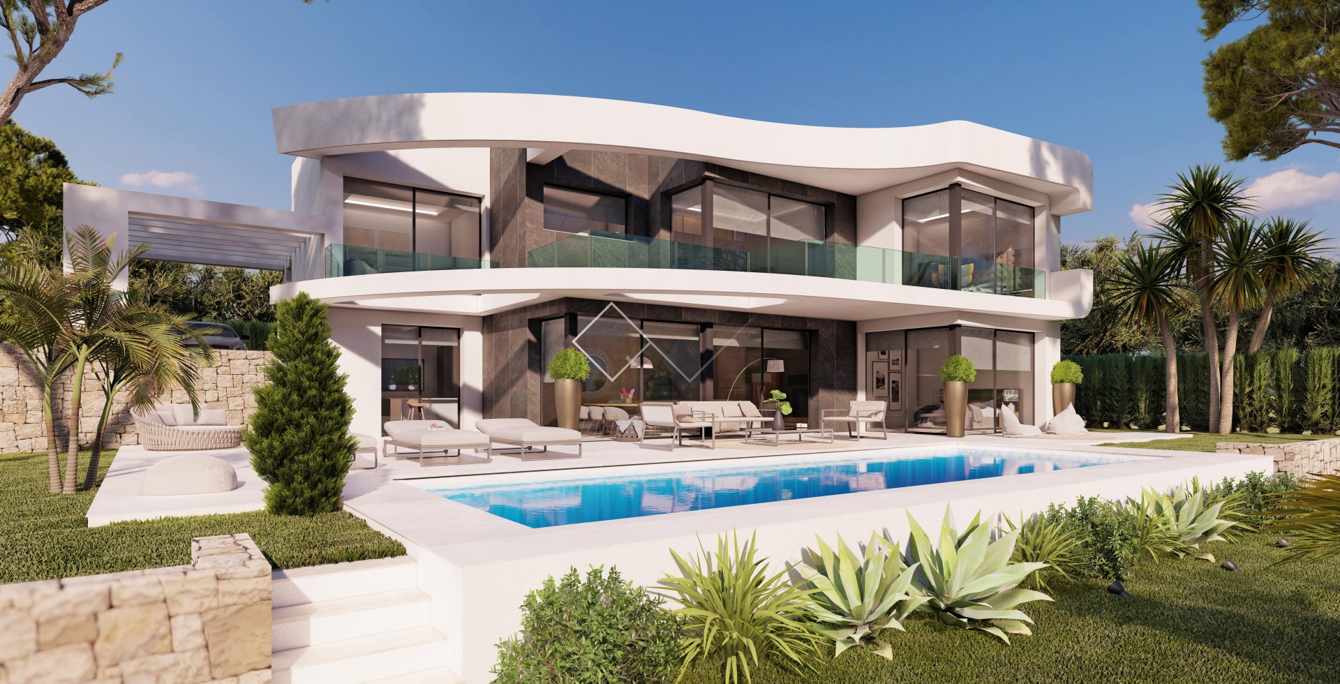 luxury and comfortable - Luxury modern villa for sale in Calpe