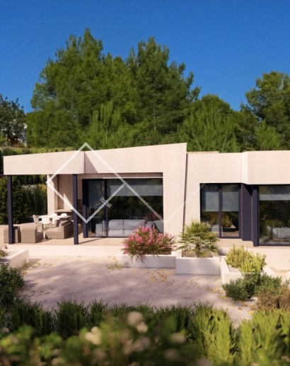 projet 45 - Projet de villa moderne à Fanadix, Benissa