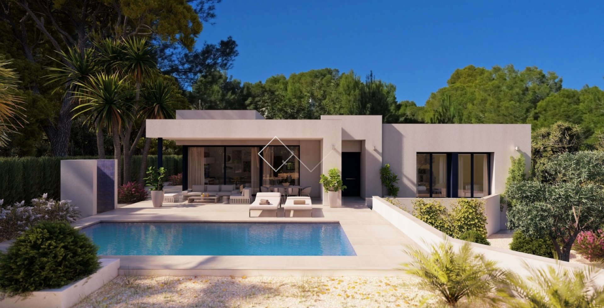 Project 47 - New, modern style villa for sale in Benissa