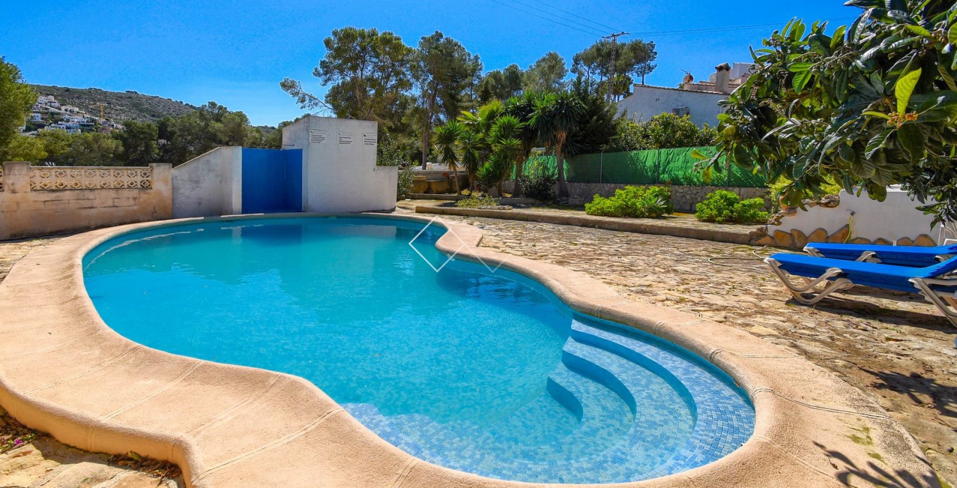 Pool - Attached house for sale in Moraira, El Portet
