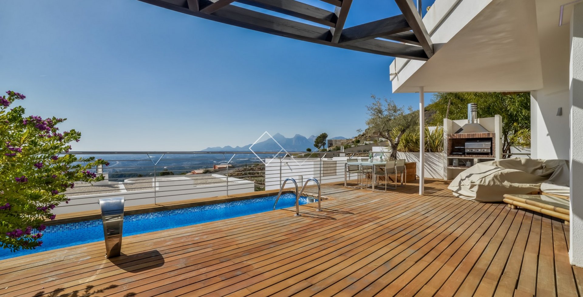 sea views - Villa with great sea views for sale in Altea