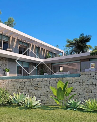 Anziehende moderne Villa zu verkaufen in Benissa, La Fustera